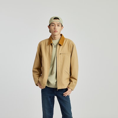 CAT Jaket Kerja Kasual Vintage Outdoor Coklat CN1JAU11111 Sizing CAT Jaket Kerja Kasual Vintage Outdoor Coklat CN1JAU11111