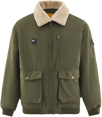 CAT レトロカジュアルコットンジッパージャケット 襟付き長袖 - グリーン. CM3QJT41031 Buy CAT レトロカジュアルコットンジッパージャケット 襟付き長袖 - グリーン. CM3QJT41031