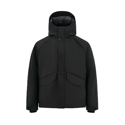 CAT Windproof Hooded Down Jacket Outdoor Thermal Wear CN3DWU49071
