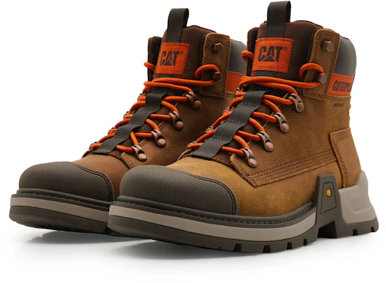 CAT Sepatu Boot Ankel 'Brown Comfort' P725823M3ADC36 Order CAT Sepatu Boot Ankel 'Brown Comfort' P725823M3ADC36