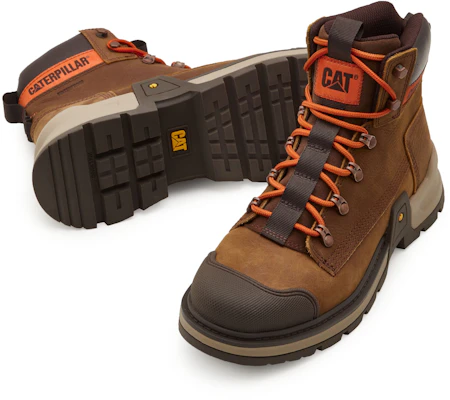 CAT Sepatu Boot Ankel 'Brown Comfort' P725823M3ADC36 Lookbook CAT Sepatu Boot Ankel 'Brown Comfort' P725823M3ADC36
