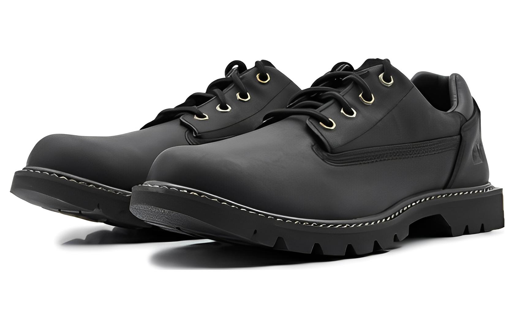 Order CAT 블랙 앵클 아웃도어 부츠 (CAT Black Ankle Outdoor Boots) P110626M1BMC09