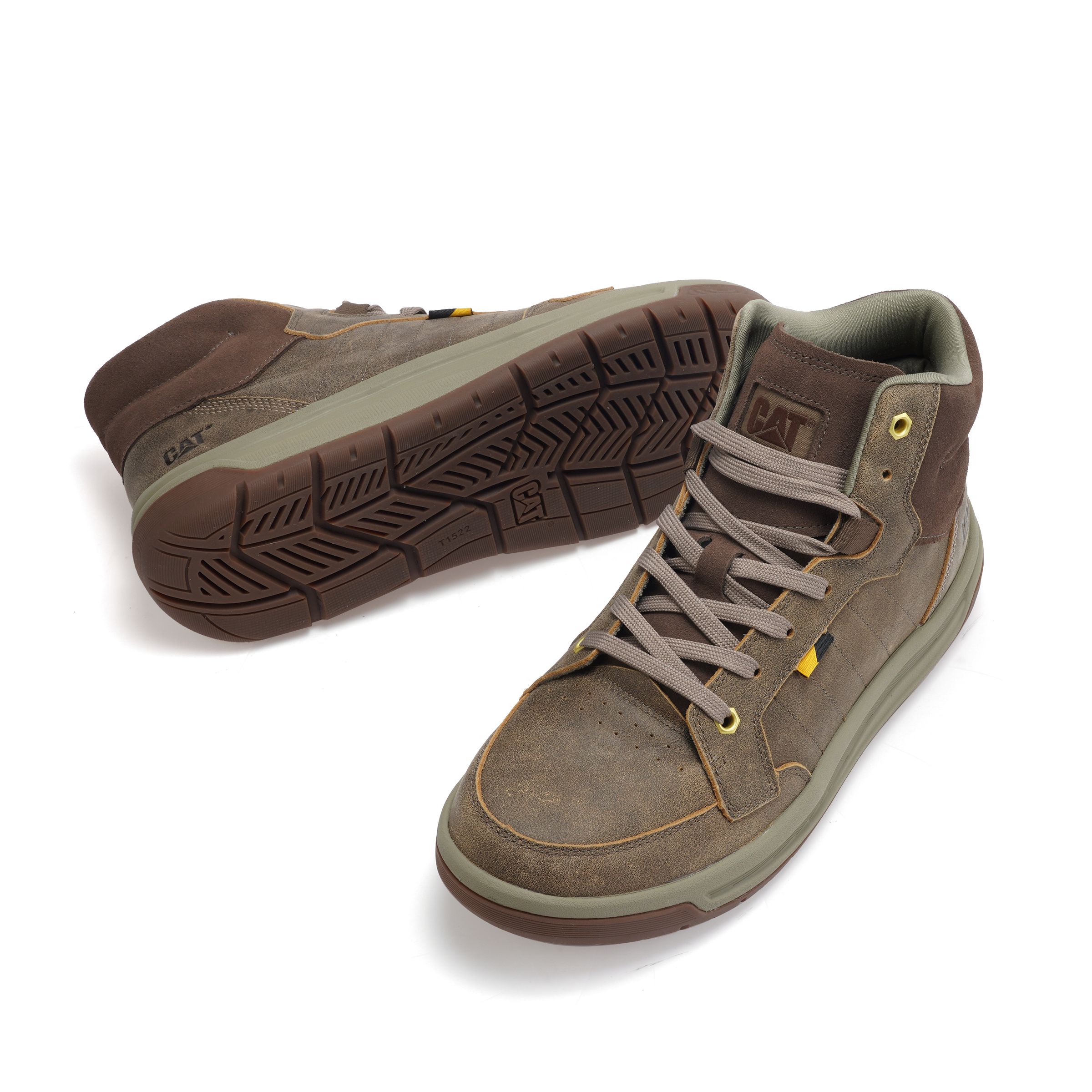 Lookbook CAT アパ カッシュ ミッド 'ライトタン' P725849M3MDC29 P725849M3MDC29