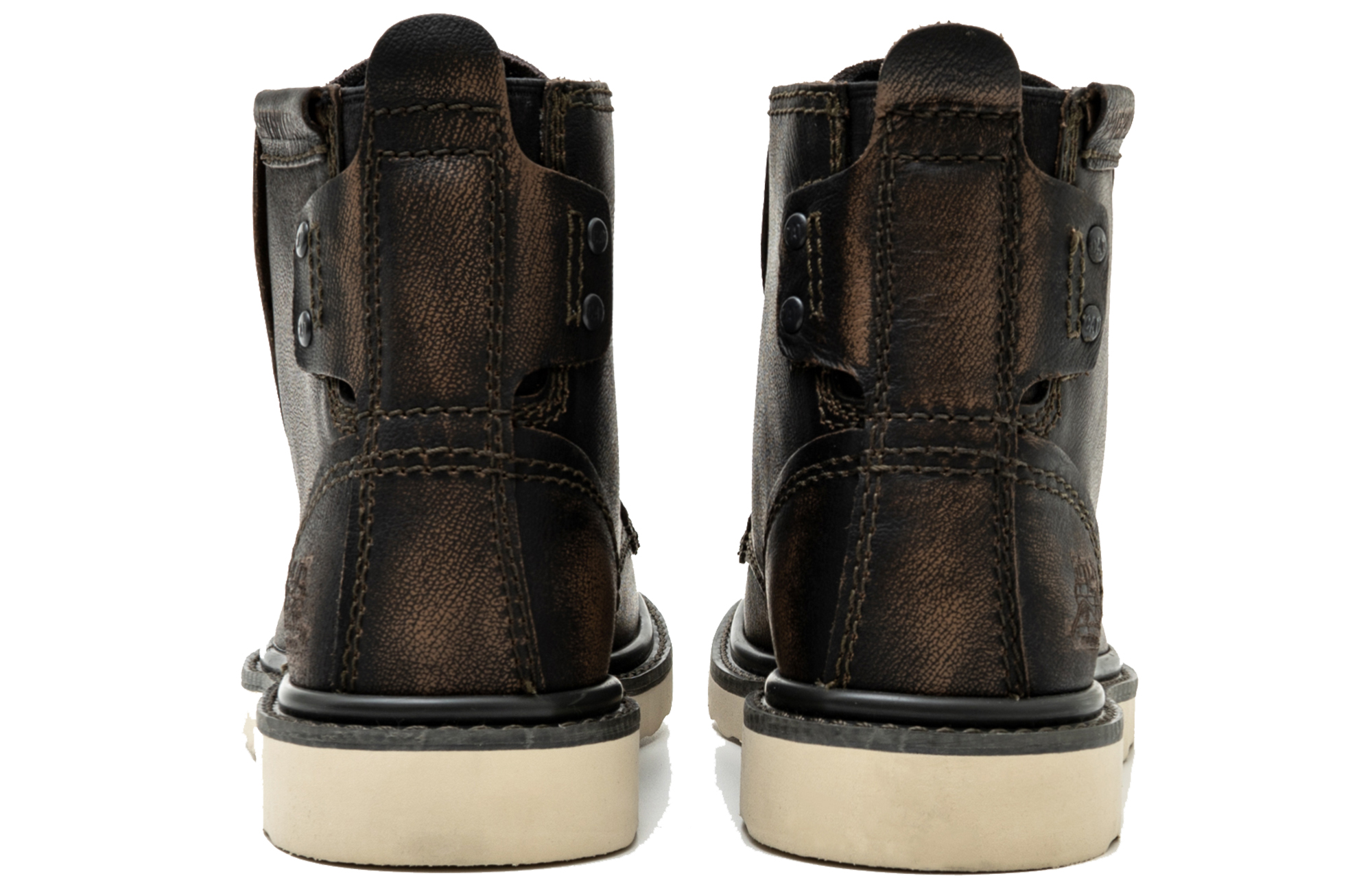 Shop CAT Bravado 'But Kasut Kerja Coklat Vintage' P712950K3EDC39