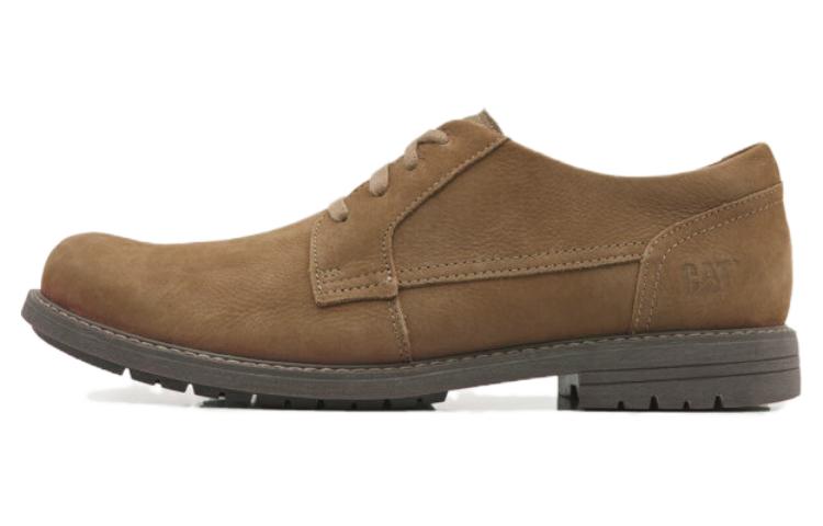 CAT Brown Leather Casual Shoes - Stylish, Comfortable, and Versatile. P719128N1AMC17080
