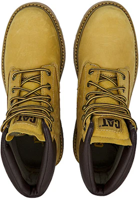 CAT Bruiser 2.0系列 休閒舒適耐磨防滑高筒工作室外靴 黃色 Lookbook CAT Bruiser 2.0系列 休閒舒適耐磨防滑高筒工作室外靴 黃色