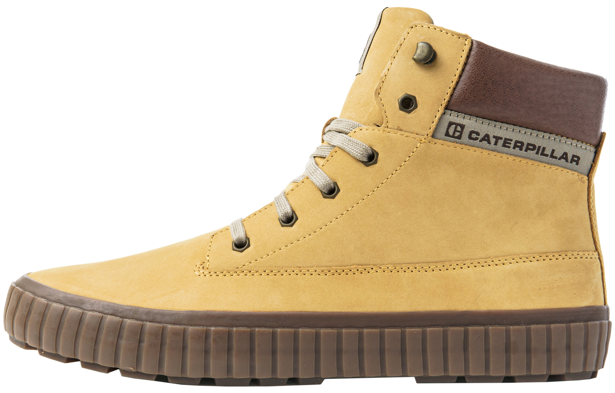 CAT C Code 'Yellow Mid-top Casual Boot'