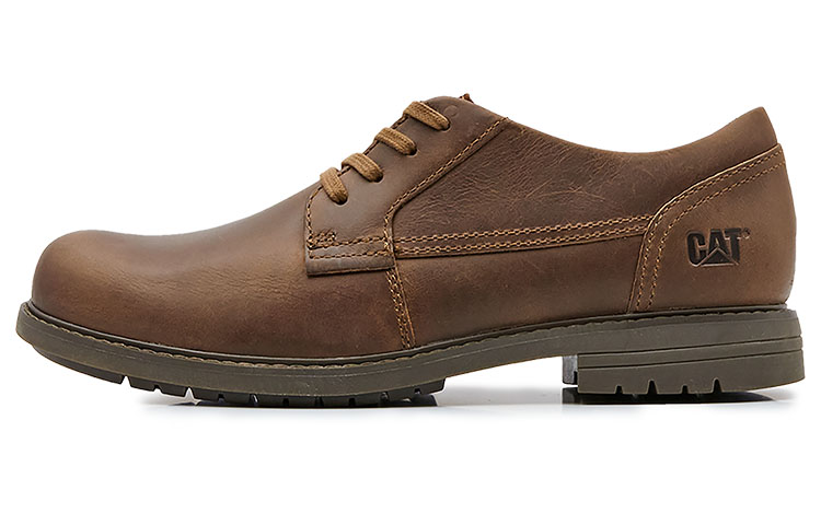 CAT Cason Series Outdoor Anti-Slip Low-Top Casual Shoes Brown Red P725333L1AMC43
