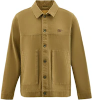 CAT Casual Embroidered Workwear Jacket in Dark Khaki CM3JAT39151-Khaki CAT Casual Embroidered Workwear Jacket in Dark Khaki CM3JAT39151-Khaki