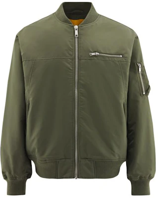 CAT 經典寬鬆版飛行外套拉鏈夾克 綠色 CL4QJFD2041-GREEN Buy CAT 經典寬鬆版飛行外套拉鏈夾克 綠色 CL4QJFD2041-GREEN