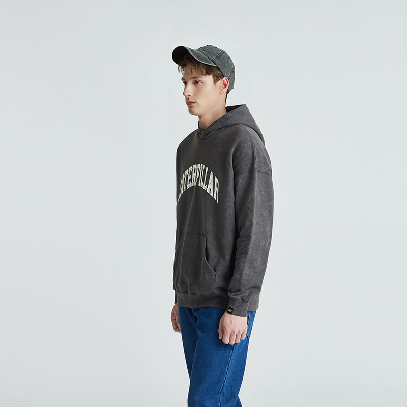 Cheap Sudadera CAT Casual Vintage con Diseño de Letras Imprimidas CM3SWT45061