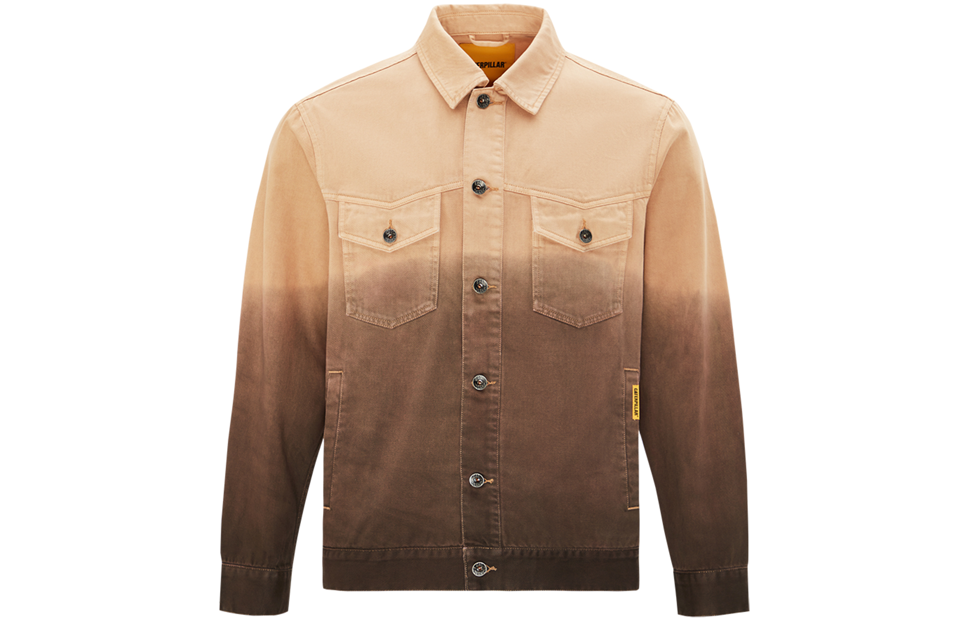 CAT Cater Loose Fit Workwear Jacket Unisex Khaki CL1JASD0051