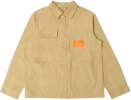 CAT Cater Multi-Pocket Herringbone Workwear Jacket Unisex Dark Khaki CK1JAQ15111 CAT Cater Multi-Pocket Herringbone Workwear Jacket Unisex Dark Khaki CK1JAQ15111