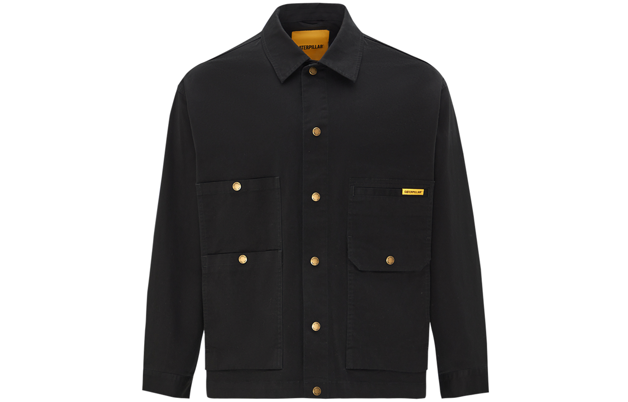 CAT Cater Utility Multi-Pocket Loose Fit Casual Jacket Black () CL1JASD0041