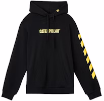 CAT Caterpillar Black Hoodie Pullover CJ3SWP25261C09 CAT Caterpillar Black Hoodie Pullover CJ3SWP25261C09