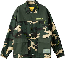 CAT Caterpillar Camo Printed Work Shirt CJ3JAP24051C01 CAT Caterpillar Camo Printed Work Shirt CJ3JAP24051C01