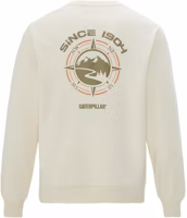CAT Caterpillar Casual Crewneck Sweatshirt Unisex Off-White CL1SWS15181 CAT Caterpillar Casual Crewneck Sweatshirt Unisex Off-White CL1SWS15181