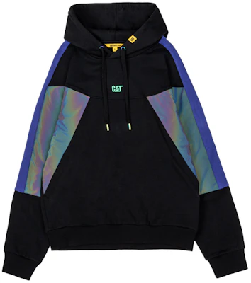 CAT キャタピラー クラシック ロゴ カラーブロック フーディー ブラック CK1SWQ16061C09 Buy CAT キャタピラー クラシック ロゴ カラーブロック フーディー ブラック CK1SWQ16061C09