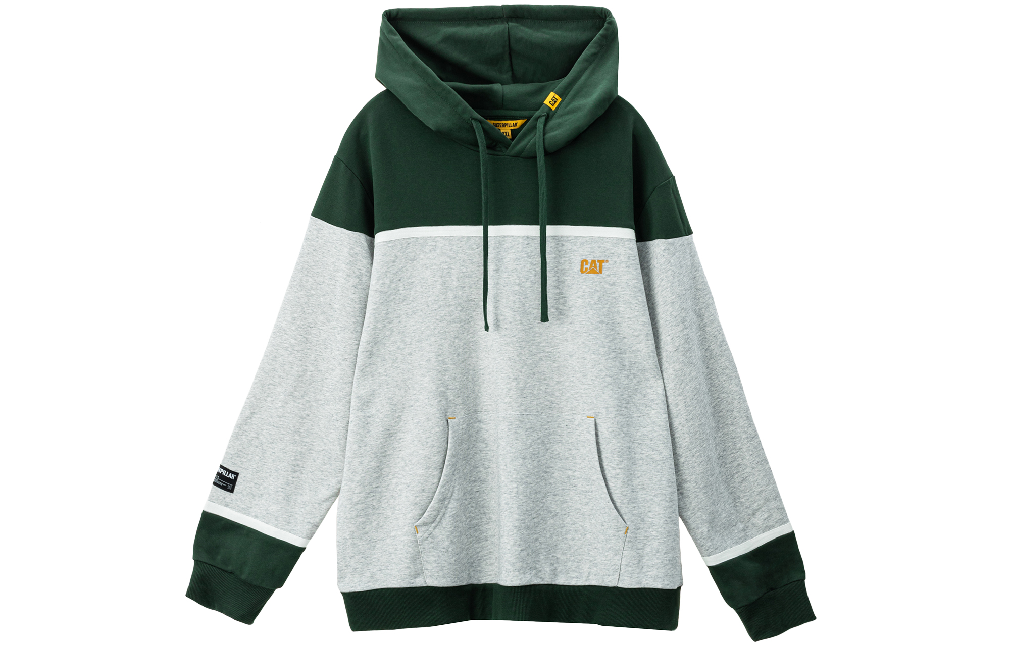 CAT Caterpillar Classic Logo Pullover Hoodie Unisex Casual Wear CJ3SWP25361