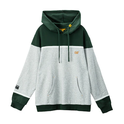 CAT Caterpillar Classic Logo Pullover Hoodie Unisex Casual Wear CJ3SWP25361