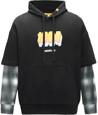 CAT 卡特彼勒双层连帽衫 黑色 男女休闲款 CK4SWQ26271 Buy CAT 卡特彼勒双层连帽衫 黑色 男女休闲款 CK4SWQ26271