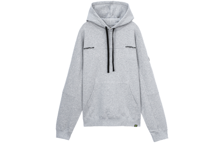 CAT Caterpillar Embroidered Logo Hoodie Grey CJ1SWP15011C07