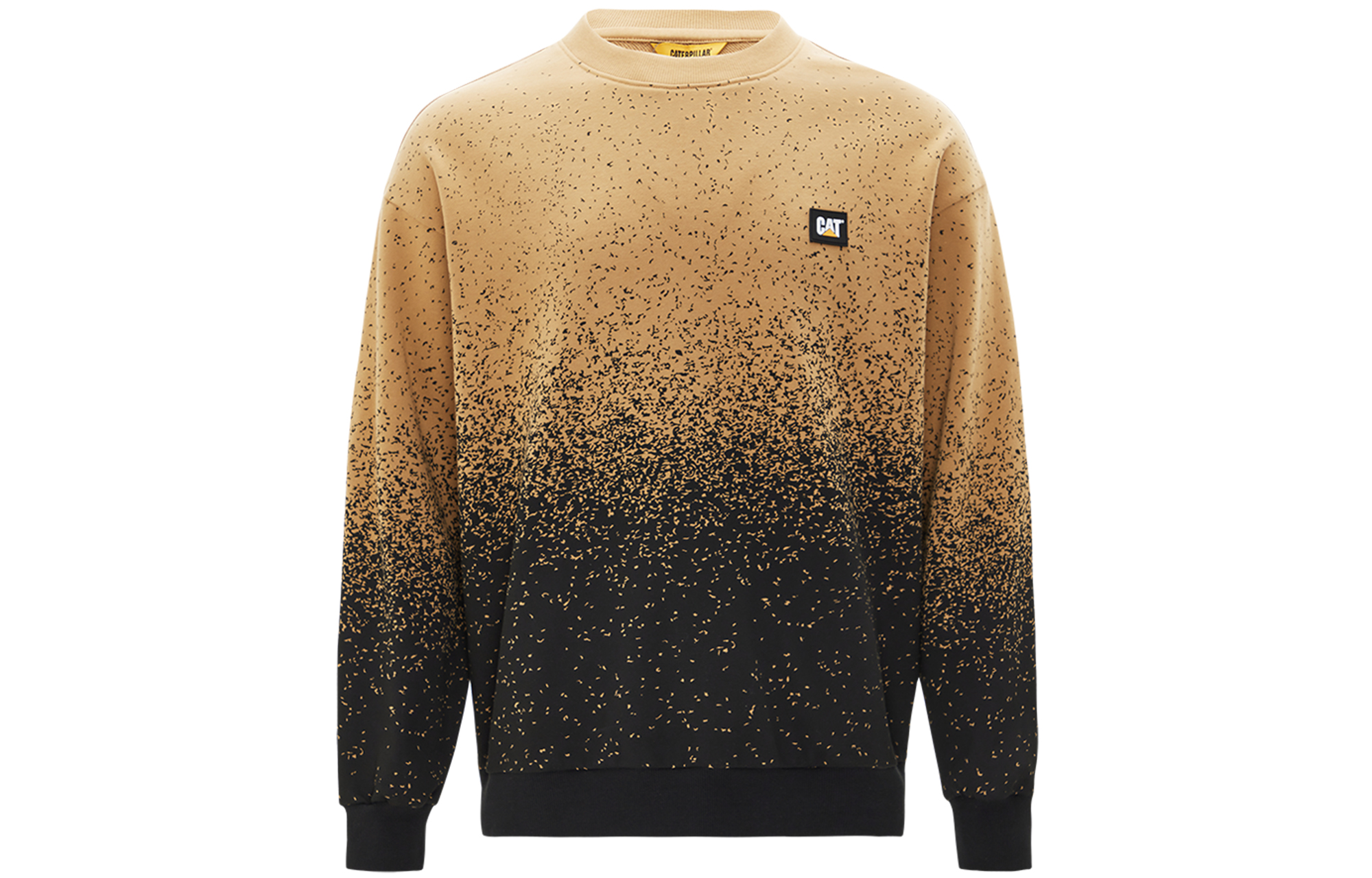 CAT Caterpillar Gradient Colorblock Crewneck Sweatshirt Unisex Casual Fit CL1SWSD2011