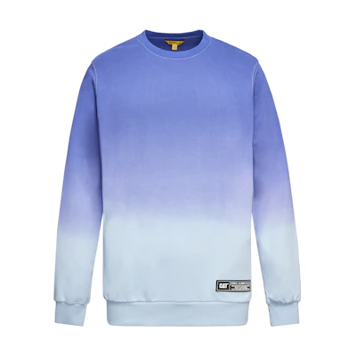 CAT Caterpillar Gradient Crewneck Pullover Long Sleeve Sweatshirt Unisex CK3SWQD2321