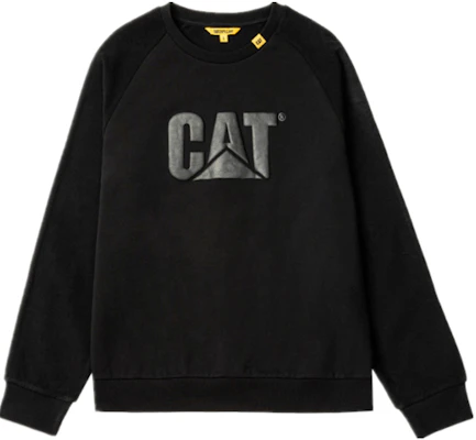 CAT Caterpillar 标志黑色圆领卫衣 男款 CK1SWQ11131C09 Buy CAT Caterpillar 标志黑色圆领卫衣 男款 CK1SWQ11131C09