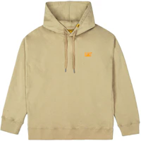 CAT Caterpillar Logo Hoodie Drawstring Unisex Light Khaki CK1SWQ11211 CAT Caterpillar Logo Hoodie Drawstring Unisex Light Khaki CK1SWQ11211