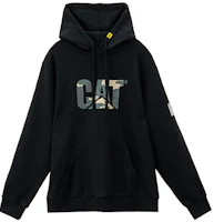 CAT Caterpillar Logo Print Hoodie Black () CJ3SWP26081C09 CAT Caterpillar Logo Print Hoodie Black () CJ3SWP26081C09