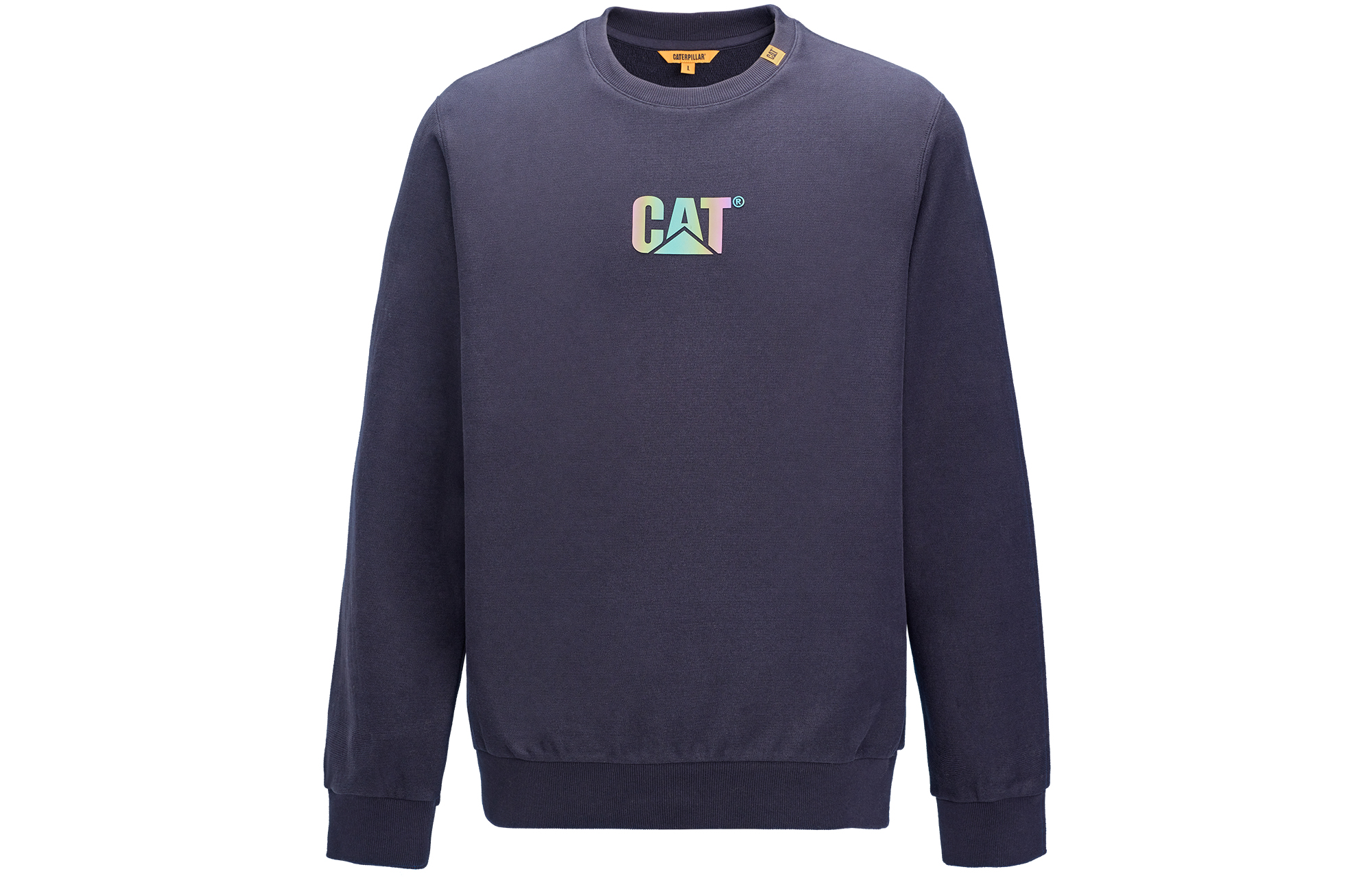 CAT Caterpillar Logo Printed Pullover Sweatshirt Unisex CK4SWQ26131