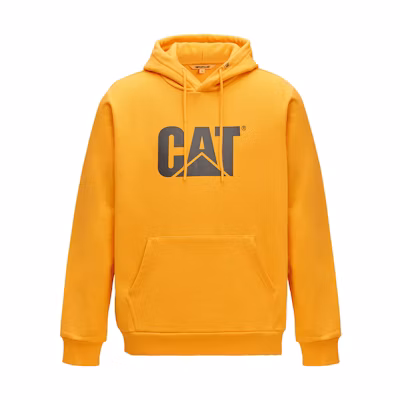 CAT Caterpillar Logo Pullover Hoodie Unisex Casual Sweatshirt CK4SWQ25611
