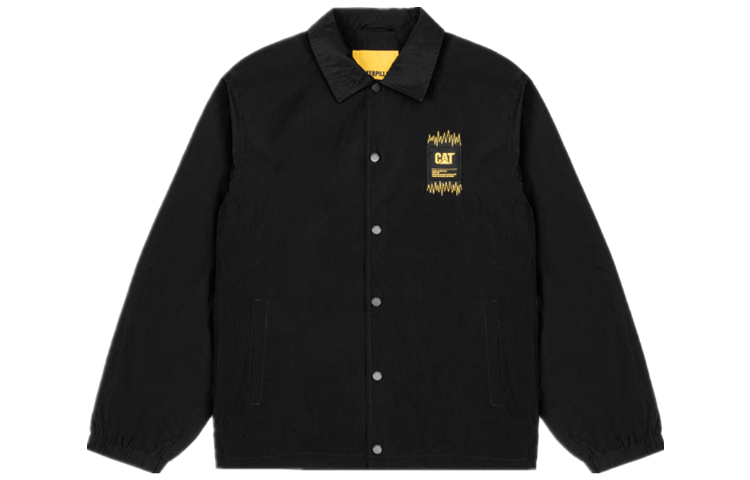 CAT Caterpillar Logo Workwear Jacket Black CK1JAQ12211C09
