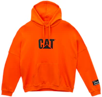CAT Caterpillar New Year Unisex Logo Hoodie - Orange CJ1SWP16371C38 CAT Caterpillar New Year Unisex Logo Hoodie - Orange CJ1SWP16371C38