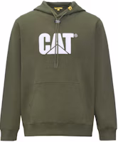 CAT Caterpillar Oversized Logo Hoodie Unisex Dark Green CK3SWQ25011 CAT Caterpillar Oversized Logo Hoodie Unisex Dark Green CK3SWQ25011