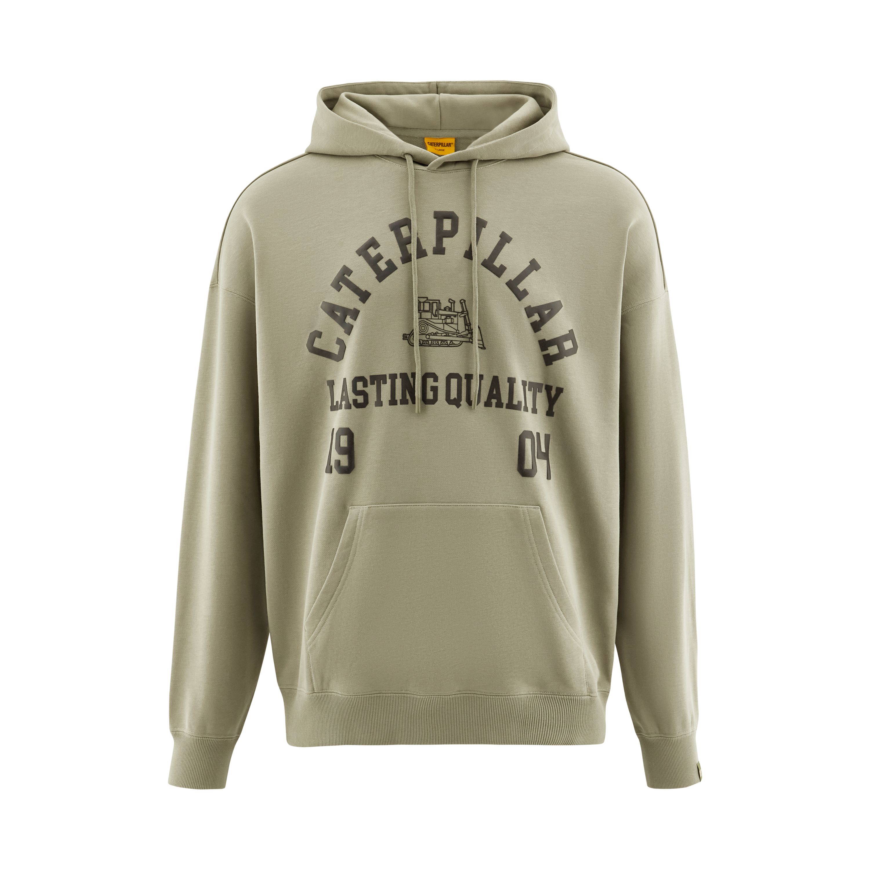 CAT Caterpillar Oversized Logo Print Hoodie CM3SWT35801