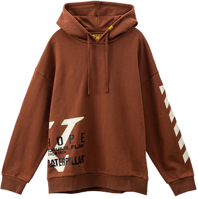 CAT Caterpillar 男女同款加大标志印花连帽衫 CJ3SWP26291 Buy CAT Caterpillar 男女同款加大标志印花连帽衫 CJ3SWP26291