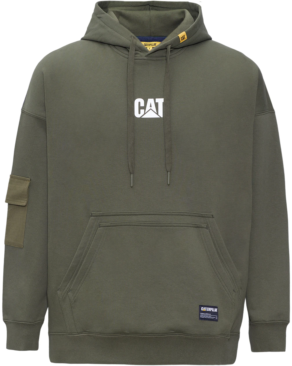 cat-caterpillar-patchwork-logo-workwear-hoodie-unisex-dark-green-ck-3-swq-25041