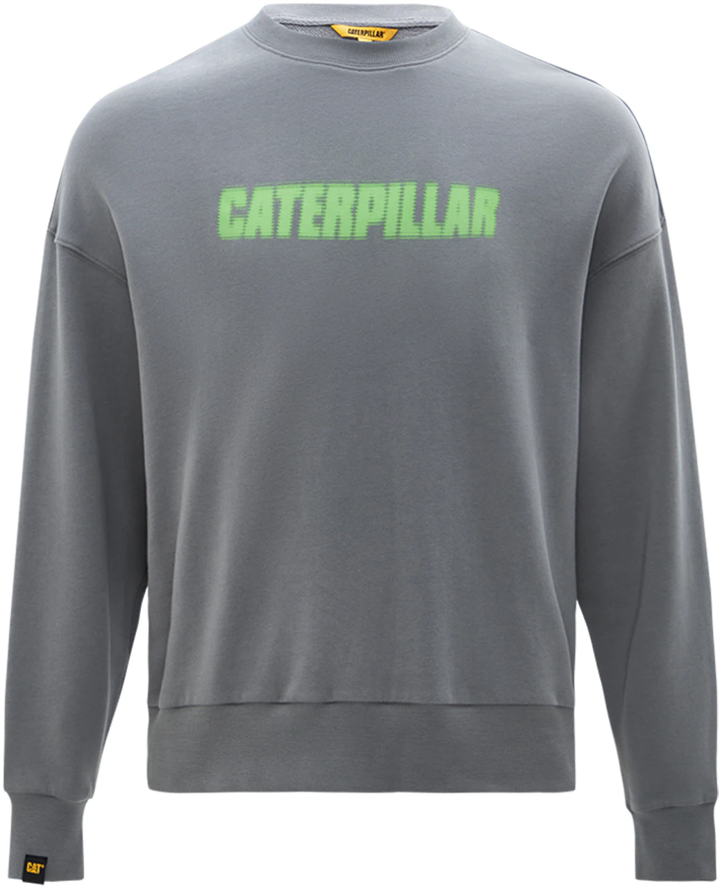 cat-caterpillar-simple-letter-print-loose-fit-crewneck-sweatshirt-men-dark-grey-cl-1-swsd-1051