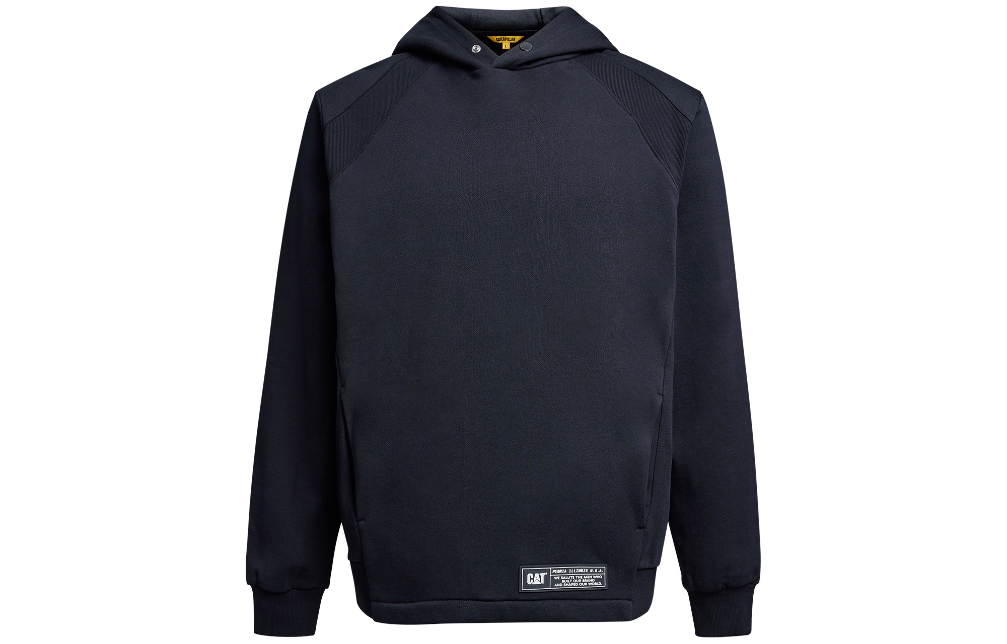 CAT Caterpillar Solid Color Loose Hoodie Unisex CK3SWQD2291