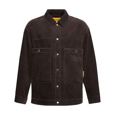 CAT Caterpillar Solid Corduroy Casual Jacket Unisex CK3JAQD2371