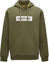 CAT Caterpillar Two-Tone Logo Hoodie Unisex Dark Green CK3SWQ25431 CAT Caterpillar Two-Tone Logo Hoodie Unisex Dark Green CK3SWQ25431