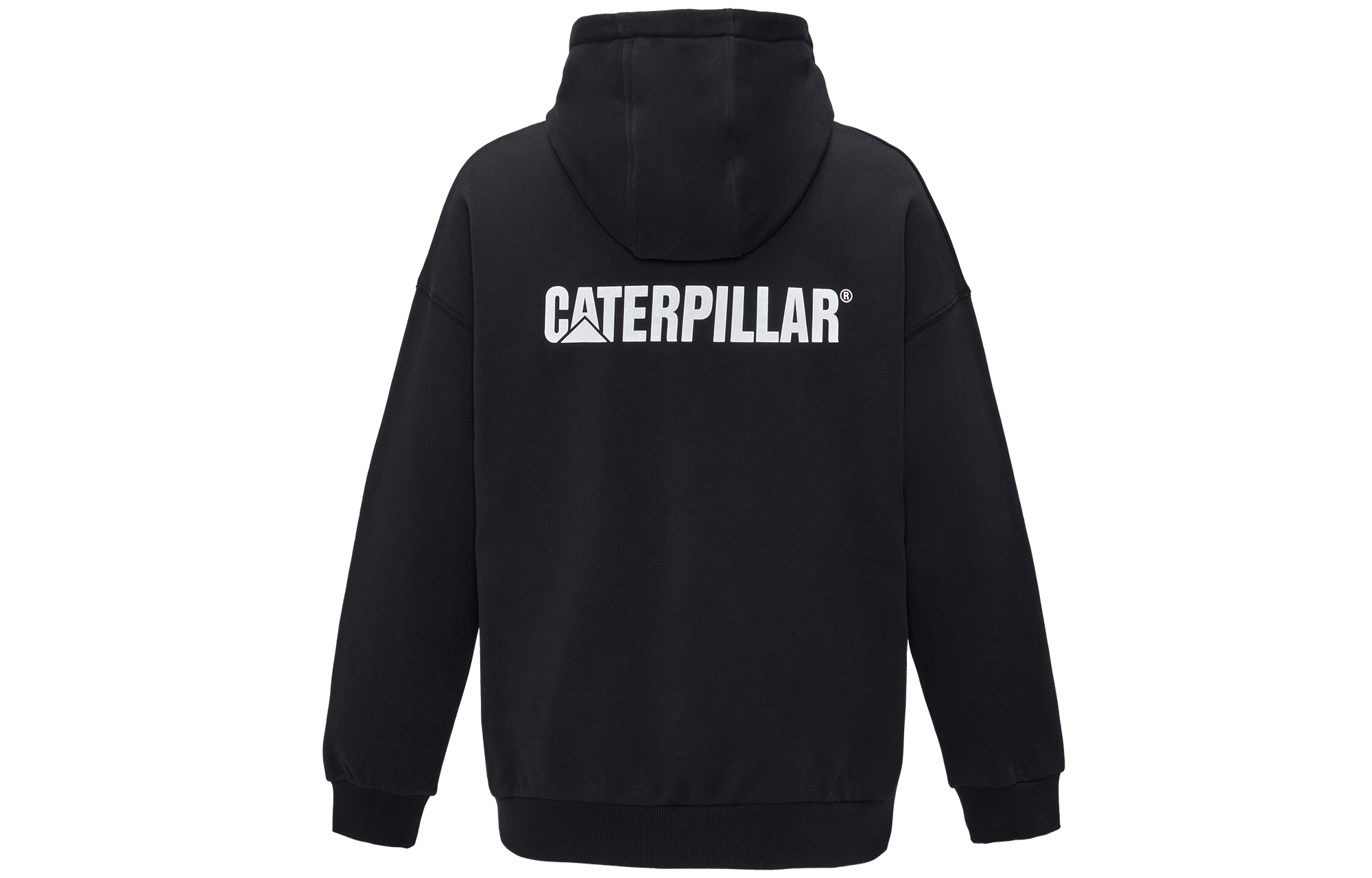 CAT Caterpillar Unisex Black Hoodie Long Sleeve Sweatshirt Jacket CK4SWQ25471