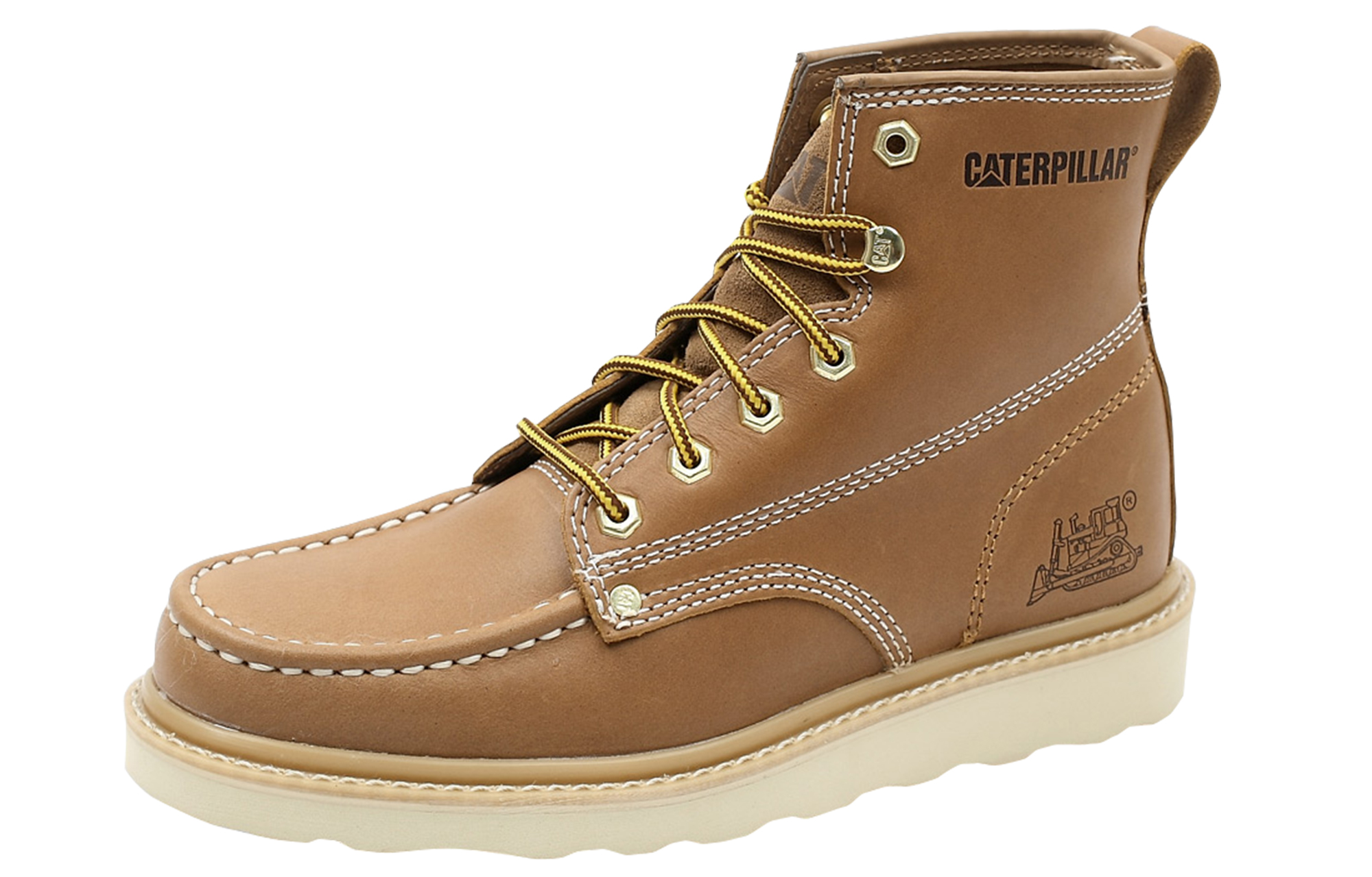 CAT Chronicle 'Breathable Non-Slip High-Top Martin Boots Brown Yellow' 圖 2