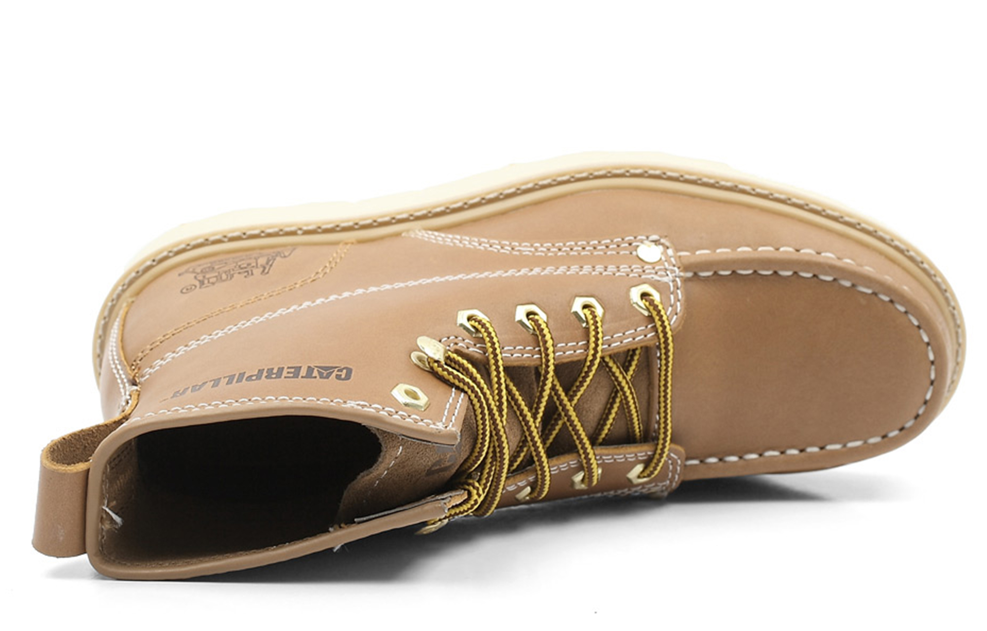 CAT Chronicle 'Breathable Non-Slip High-Top Martin Boots Brown Yellow' 圖 3