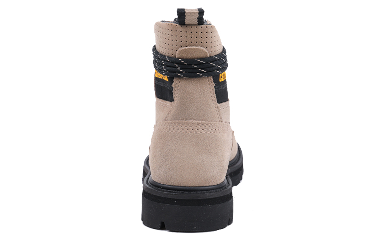 CAT Classic Carved Patchwork Industrial Outdoor Boots 'Light Coffee' 圖 4