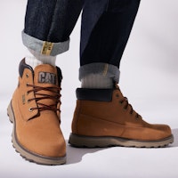 Boot Kerja High-Top CAT Classic 'Coklat Outdoor' P725570M1KDC36 Sizing Boot Kerja High-Top CAT Classic 'Coklat Outdoor' P725570M1KDC36