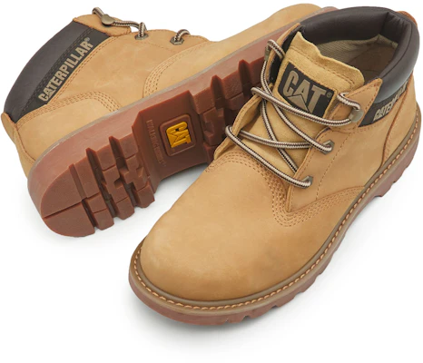 CAT Classic Leather 'Autumn Yellow Work Boot' Sepatu Boot Kerja Kuning Klasik. P110973M3BDC25 Lookbook CAT Classic Leather 'Autumn Yellow Work Boot' Sepatu Boot Kerja Kuning Klasik. P110973M3BDC25