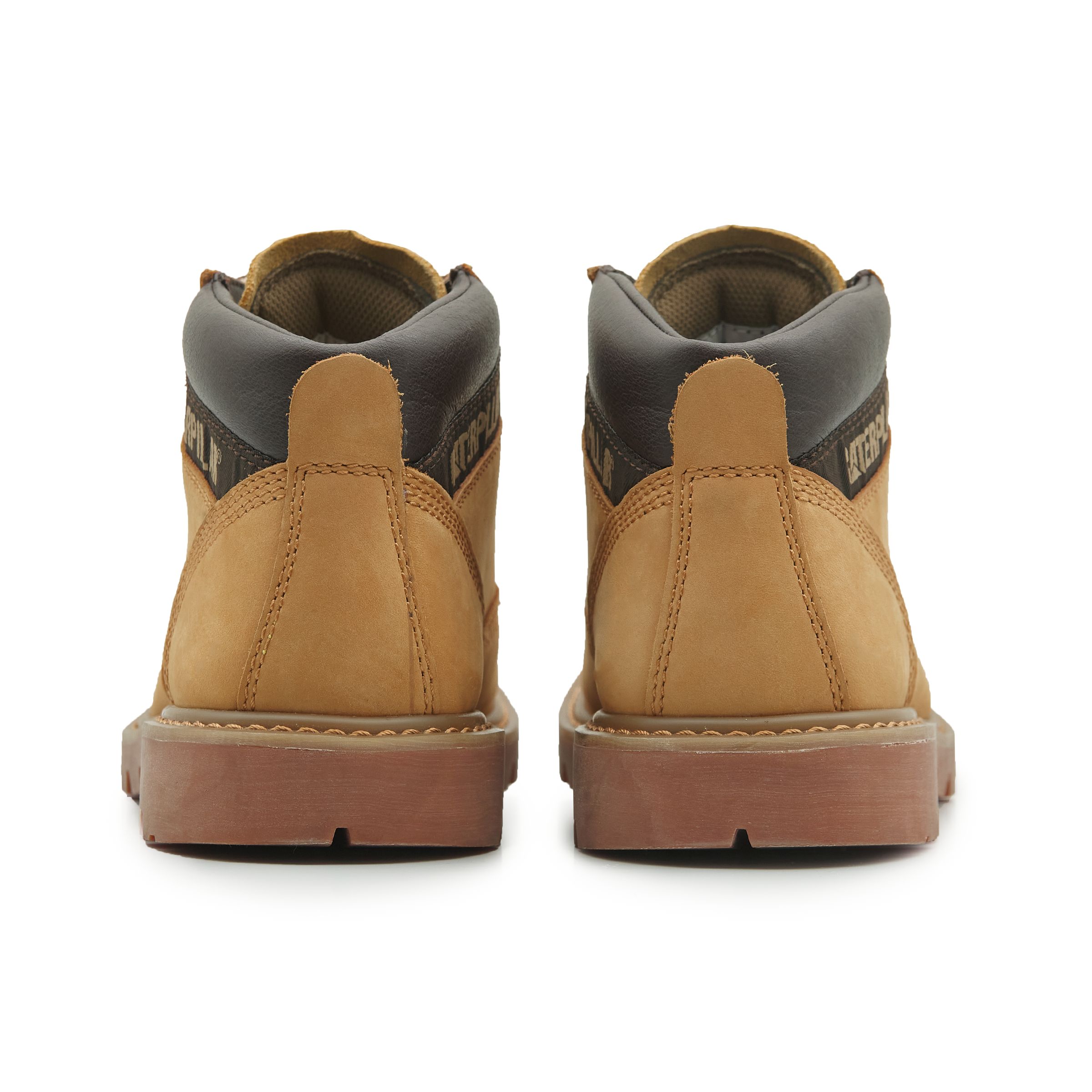 Shop CAT Classic Leather 'Autumn Yellow Work Boot' Sepatu Boot Kerja Kuning Klasik. P110973M3BDC25